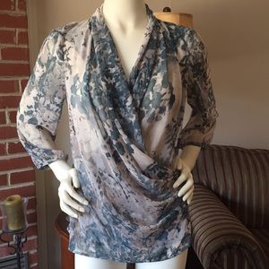 NWT Talbots sheer top